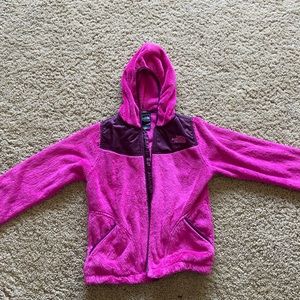 NorthFace Hot Pink Fleece Size 11/12